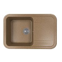 Мойка для кухни Florentina 20.170.D0780.105 Крит 78х51 см, с крылом, коричневая Мойка для кухни Florentina 20.170.D0780.105 Крит 78х51 см, с крылом, коричневая