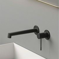 Смеситель Vincea VBFW-1D1MB Desire для раковины, встраиваемый, черный