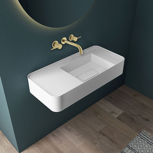 Смеситель для раковины Vincea Groove VBFW-4G1BG4 Смеситель для раковины Vincea Groove VBFW-4G1BG4