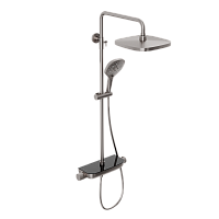 Душевая система с термостатом ABELSBERG Lineara SNS52890BN