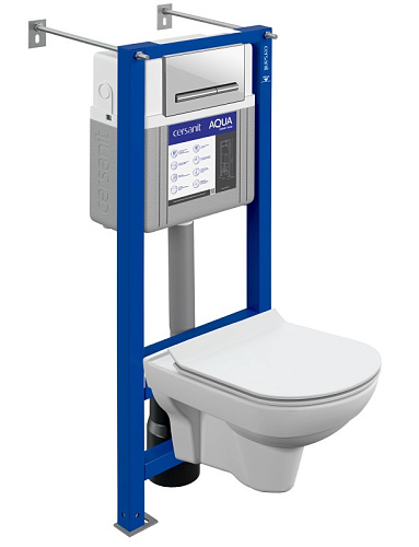 Инсталляция + Панель смыва Cersanit CITY 63485