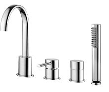 Смеситель для ванны/душа Cezares OVER OVER-BVD-01-Cr