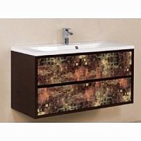 Тумба с раковиной Акватон Ондина 1A1345K0RNS20, янтарь