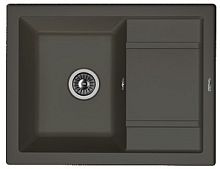 Мойка для кухни Florentina 20.155.C0660.302 Липси 66х51 см, с крылом, антрацит