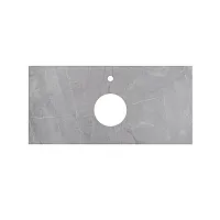 Столешница Kerama Marazzi CN100.SG560722R Canaletto под раковину, 100 см, Риальто/серый лаппатированный