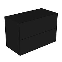 Тумба Keuco 31325330000 Edition 11 боковая 105х53.5 см, черный/матовая