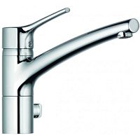 Смеситель Kludi 335790575 Trendo для кухни однорычажный с дополнительным краном/с байонетным креплением DN15, хром