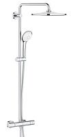 Душевая система Grohe 26075001 Euphoria 310 с термостатом GRT 1000 CoolTouch, 1 режим, металлические рукоятки