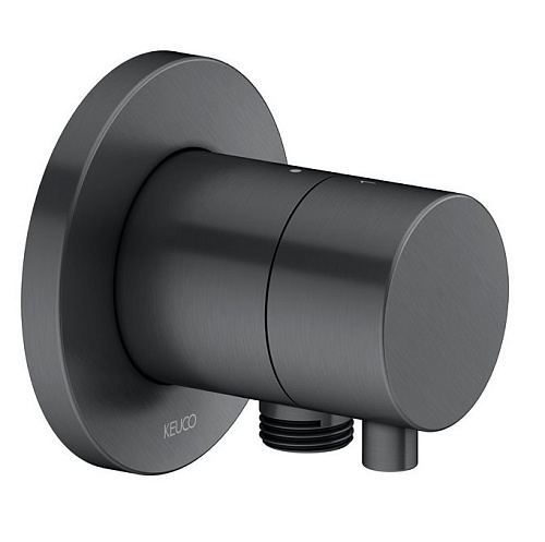 Переключатель Keuco 59556131101 IXMO на 2 потребителя, встраиваемый DN 15, хром черный шлифованный купить недорого в интернет-магазине Керамос