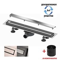 Комплект для монтажа дрен. канала TECE LINUS KL8001