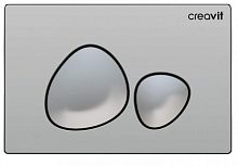 Панель смыва Creavit GP7004.00 Spa для унитаза, накладная, хром глянец