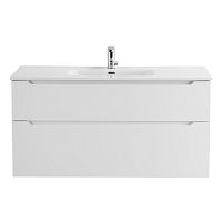 База BelBagno ETNA-H60-1200-2C-SO-BL-P под раковину 120х45 см, подвесная, Bianco Lucido (белый глянец)