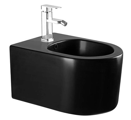 Биде Aquatek AQ1004-MB Мия подвесное 49х37 см, черный матовый Биде Aquatek AQ1004-MB Мия подвесное 49х37 см, черный матовый