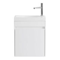 База BelBagno PIETRA MINI-460-1A-SO-BL-L под раковину 45х26 см, подвесная, Bianco Lucido (белый глянец)