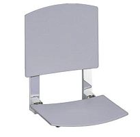 Сиденье Keuco 34982010038 Plan Care складное, хром/светло-серый (RAL 7035)