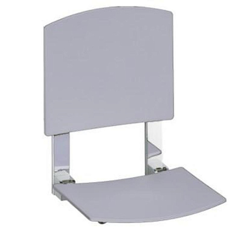 Сиденье Keuco 34982010038 Plan Care складное, хром/светло-серый (RAL 7035) купить недорого в интернет-магазине Керамос Сиденье Keuco 34982010038 Plan Care складное, хром/светло-серый (RAL 7035) купить недорого в интернет-магазине Керамос