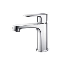 Смеситель Aquatek AQ1210CR Оберон для раковины, без донного клапана, хром Смеситель Aquatek AQ1210CR Оберон для раковины, без донного клапана, хром