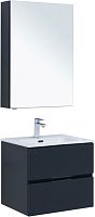 Комплект мебели Aquanet 00274219 Алвита New для ванной комнаты, серый