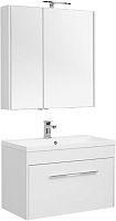 Комплект мебели Aquanet 00287684 Августа для ванной комнаты, белый