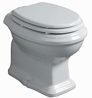 Чаша напольного унитаза Simas AR801bi Arcade, слив в пол, 36,5х55см, цвет белый