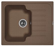 Мойка для кухни Florentina 20.235.A0615.303 Таис 62х51 см, с крылом, мокко Мойка для кухни Florentina 20.235.A0615.303 Таис 62х51 см, с крылом, мокко