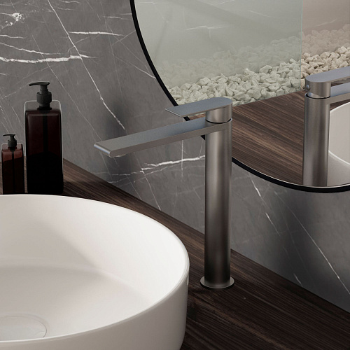 Смеситель для раковины Vincea Vogue SS VBF-2VS2GM Смеситель для раковины Vincea Vogue SS VBF-2VS2GM