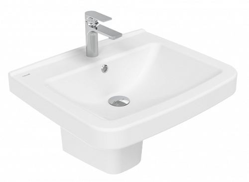 Раковина Creavit LR060-00CB00E-0000 Lara подвесная 53х49.5 см, белый
