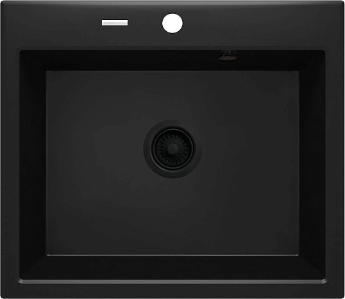 Мойка Deante ZQN_N103 Andante кухонная гранитная 60х52 см, Nero (черный) Мойка Deante ZQN_N103 Andante кухонная гранитная 60х52 см, Nero (черный)