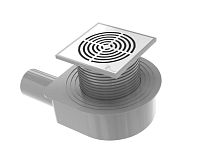 Душевой трап Boheme 984-10-B Smart Design, черный