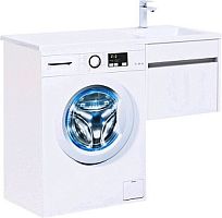 Тумба с раковиной Aquanet 00239209 Токио, 110х48 см, белая