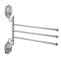 Полотенцедержатель Migliore 16673 Cleopatra тройной поворотный, хром