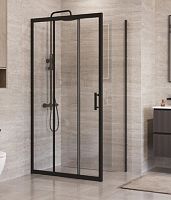 Душевой уголок BelBagno UNO-195 UNO-195-AHF-31-100/80-C-NERO