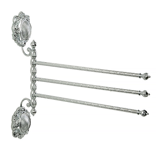 Полотенцедержатель Migliore 16673 Cleopatra тройной поворотный, хром - купить в Санкт-Петербурге, цена на Полотенцедержатель Migliore 16673 Cleopatra тройной поворотный, хром в интернет-магазине Керамос Полотенцедержатель Migliore 16673 Cleopatra тройной поворотный, хром купить недорого в интернет-магазине Керамос