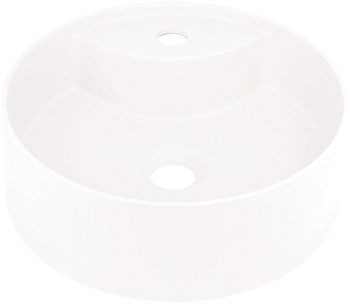 Раковина Deante CQS_AU4B Silia накладная D36 см, с отверстием под смеситель, алебастр Раковина Deante CQS_AU4B Silia накладная D36 см, с отверстием под смеситель, алебастр