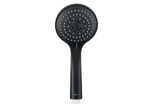 Ручной душ Aquatek AQ2003MB Вега 3jet, черный матовый