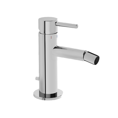 Смеситель Vitra A42559 Origin для биде с донным клапаном, хром Смеситель Vitra A42559 Origin для биде с донным клапаном, хром