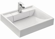 Раковина Акватон 1A72103KRW010 Рейн 60х50 см, накладная, белая