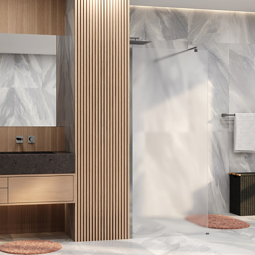 Душевая перегородка Walk-In WasserKRAFT  30W40BN-MG купить недорого в интернет-магазине Керамос Душевая перегородка Walk-In WasserKRAFT  30W40BN-MG купить недорого в интернет-магазине Керамос