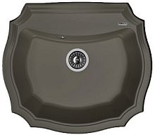 Мойка для кухни Florentina 20.355.D0640.302 Эмилия 64х55 см, антрацит