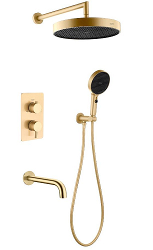 Душевая система Boheme CHROMO 427-MG/135-3-MG/625-MG Душевая система Boheme CHROMO 427-MG/135-3-MG/625-MG