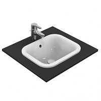 Раковина Ideal Standard E505501 Connect встраиваемая на столешницу 45х35 см, без отверстия под смеситель, Euro White (евробелый) Раковина Ideal Standard E505501 Connect встраиваемая на столешницу 45х35 см, без отверстия под смеситель, Euro White (евробелый)