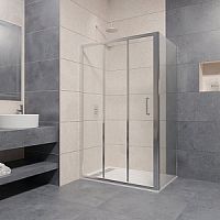 Душевой уголок RGW 06087390-11 Passage PA-73 (PA-13 + Z-33), 195 см, профиль хром