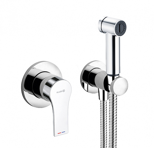 Гигиенический душ, комплект со смесителем Kludi ZENTA SL 489980565 (exp)