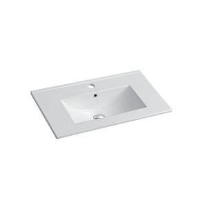 Раковина Vincea VBS-13970S1 керамическая, 71х39.5 см, белая