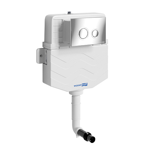 Смывной бачок WasserKraft 10TLT.031.ME.CH01 Aller встраиваемый + кнопка смыва, белый Смывной бачок WasserKraft 10TLT.031.ME.CH01 Aller встраиваемый + кнопка смыва, белый