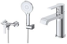 Комплект смесителей BelBagno Aurora AURORA-ESDM/LVM-CRM