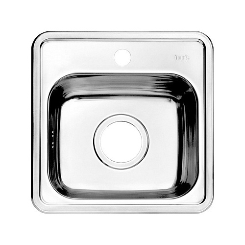 Мойка , нержавеющая сталь, полированная, 380*380, Strit S, IDDIS, STR38P0i77K снят с производства