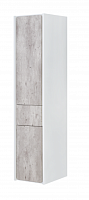 Пенал подвесной Roca ZRU9303005 RONDA левый,32х33,3х139 (бетон,белый глянец)