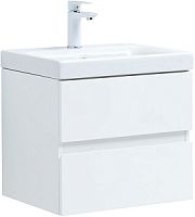 Тумба с раковиной Aquanet 00306355 Беркли, 50х40 см, белая