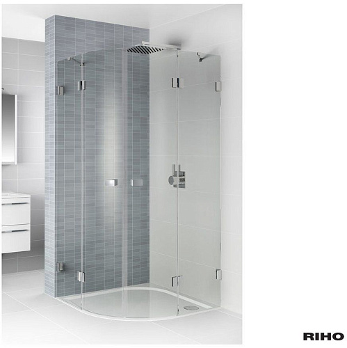 Душевой уголок Riho G001109120 Scandic NXT X309 120х120 см, профиль хром